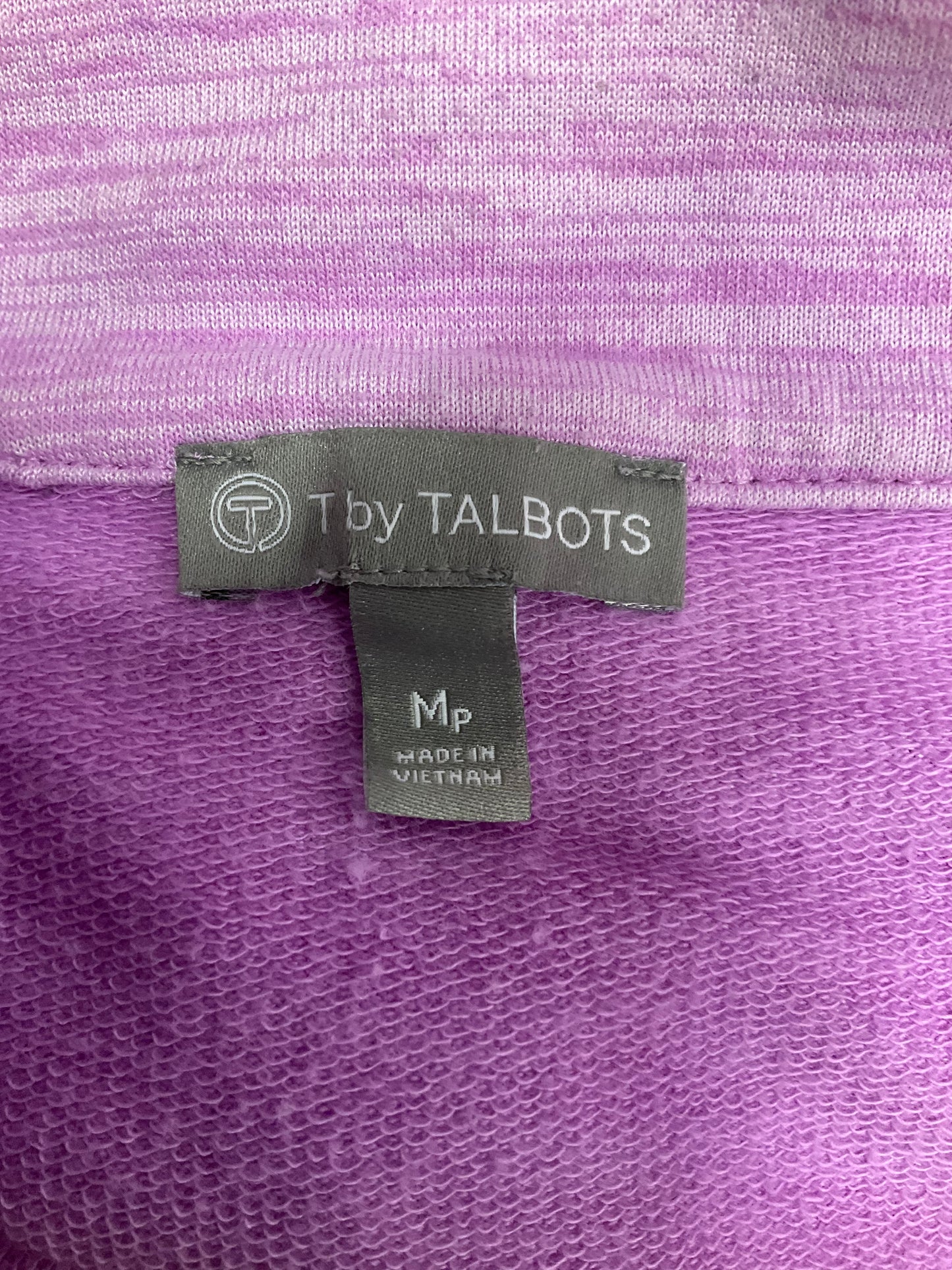 Purple Athletic Jacket Talbots, Size M