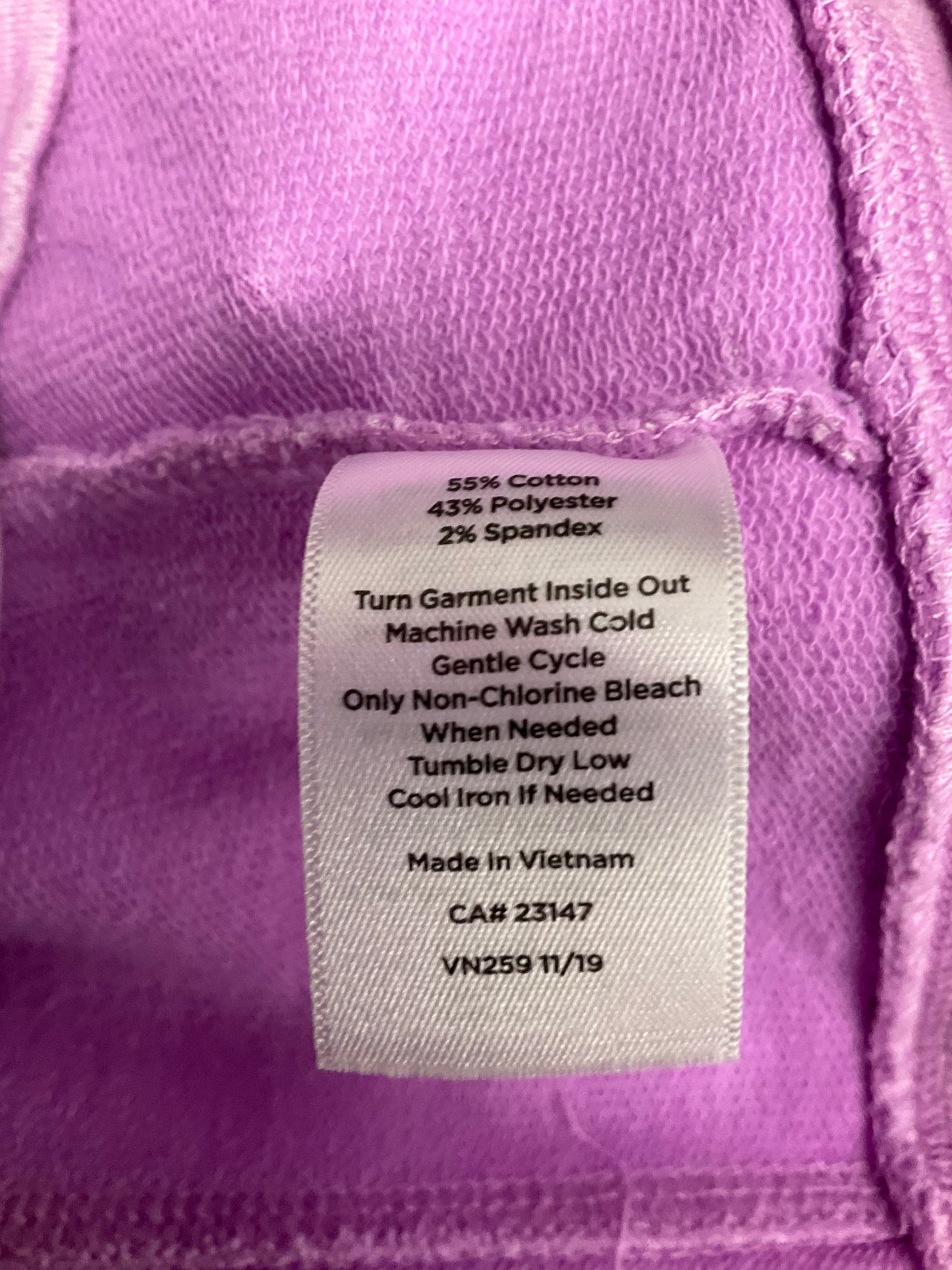 Purple Athletic Jacket Talbots, Size M