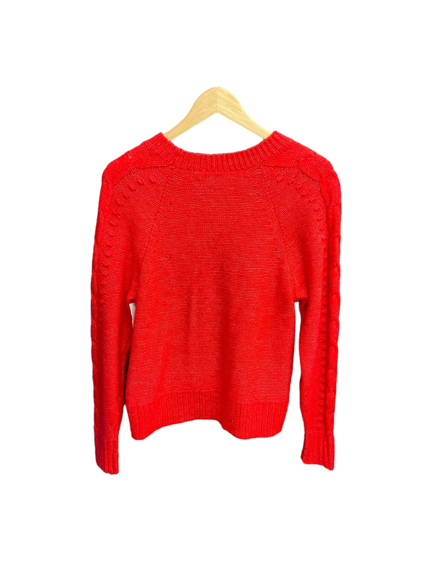 Sweater By Loft In Red, Size: M