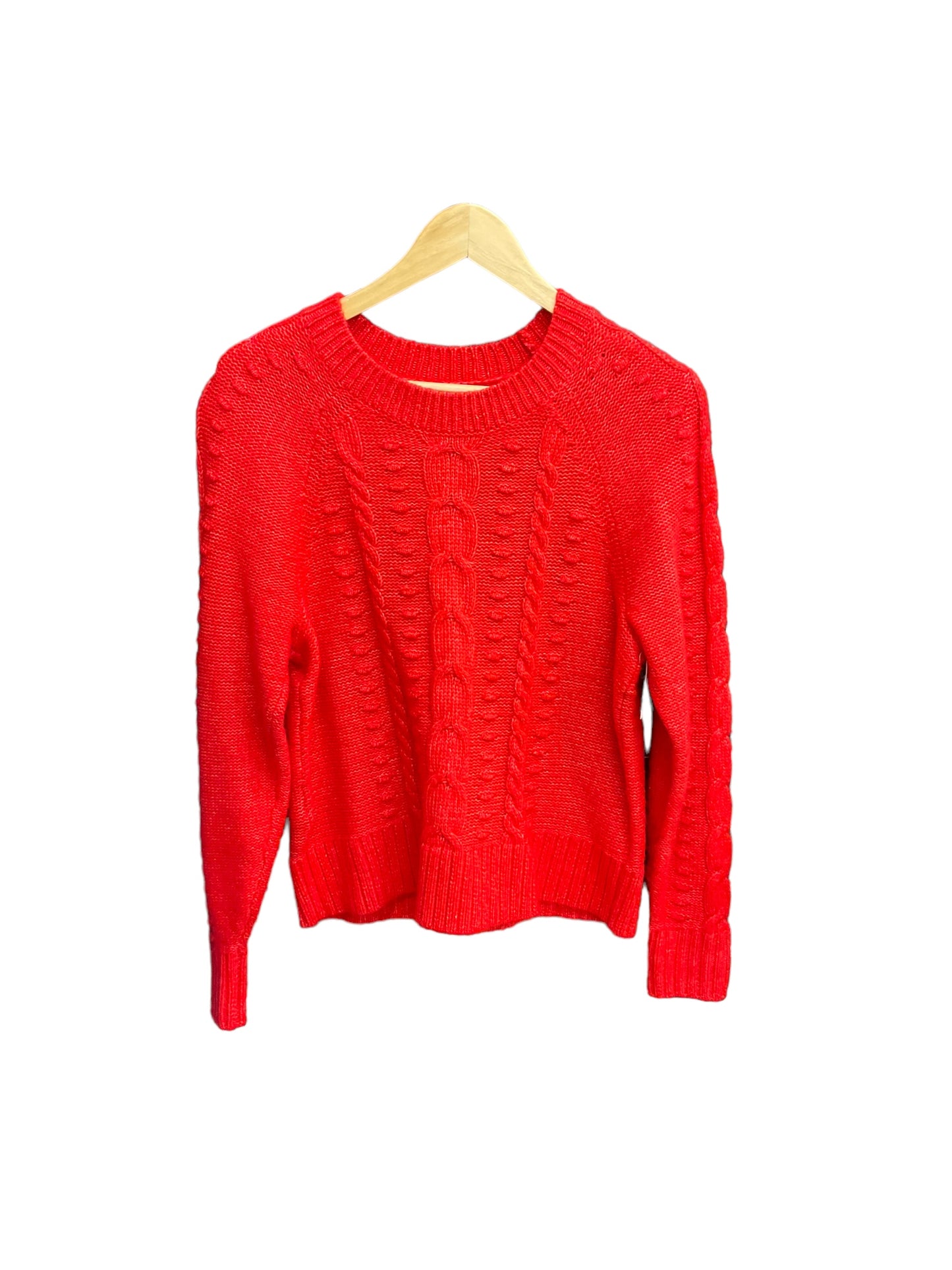 Sweater By Loft In Red, Size: M