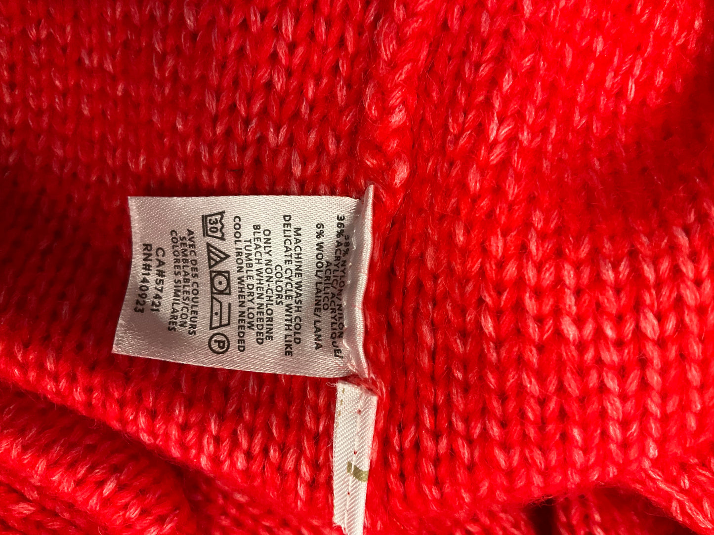 Sweater By Loft In Red, Size: M