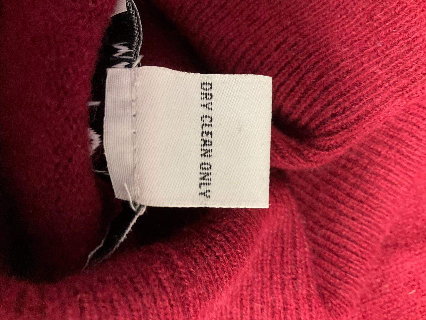 Sweater Cashmere By Clothes Mentor In Red, Size: Xl