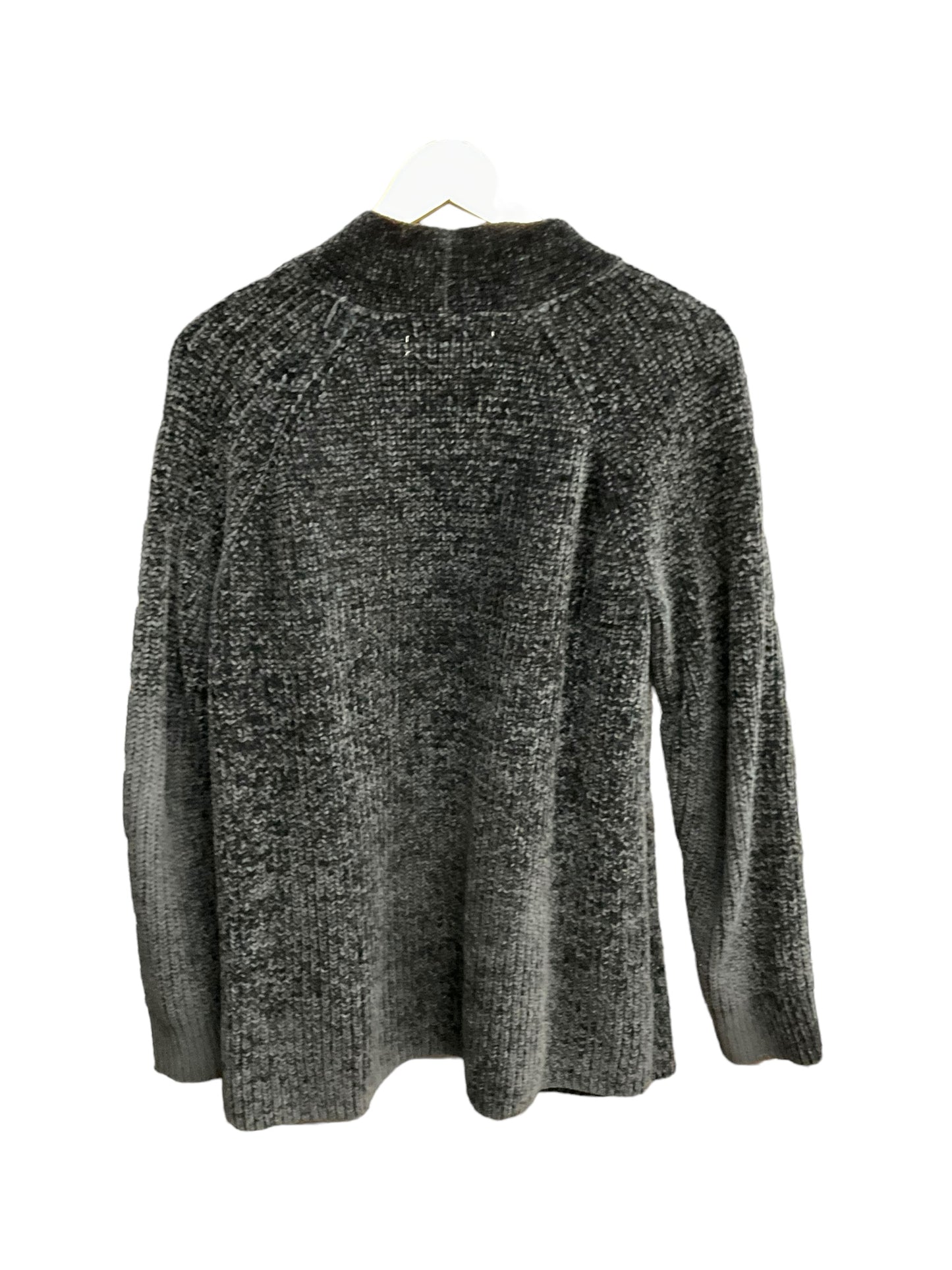 Sweater Cardigan By Loft In Black, Size: M