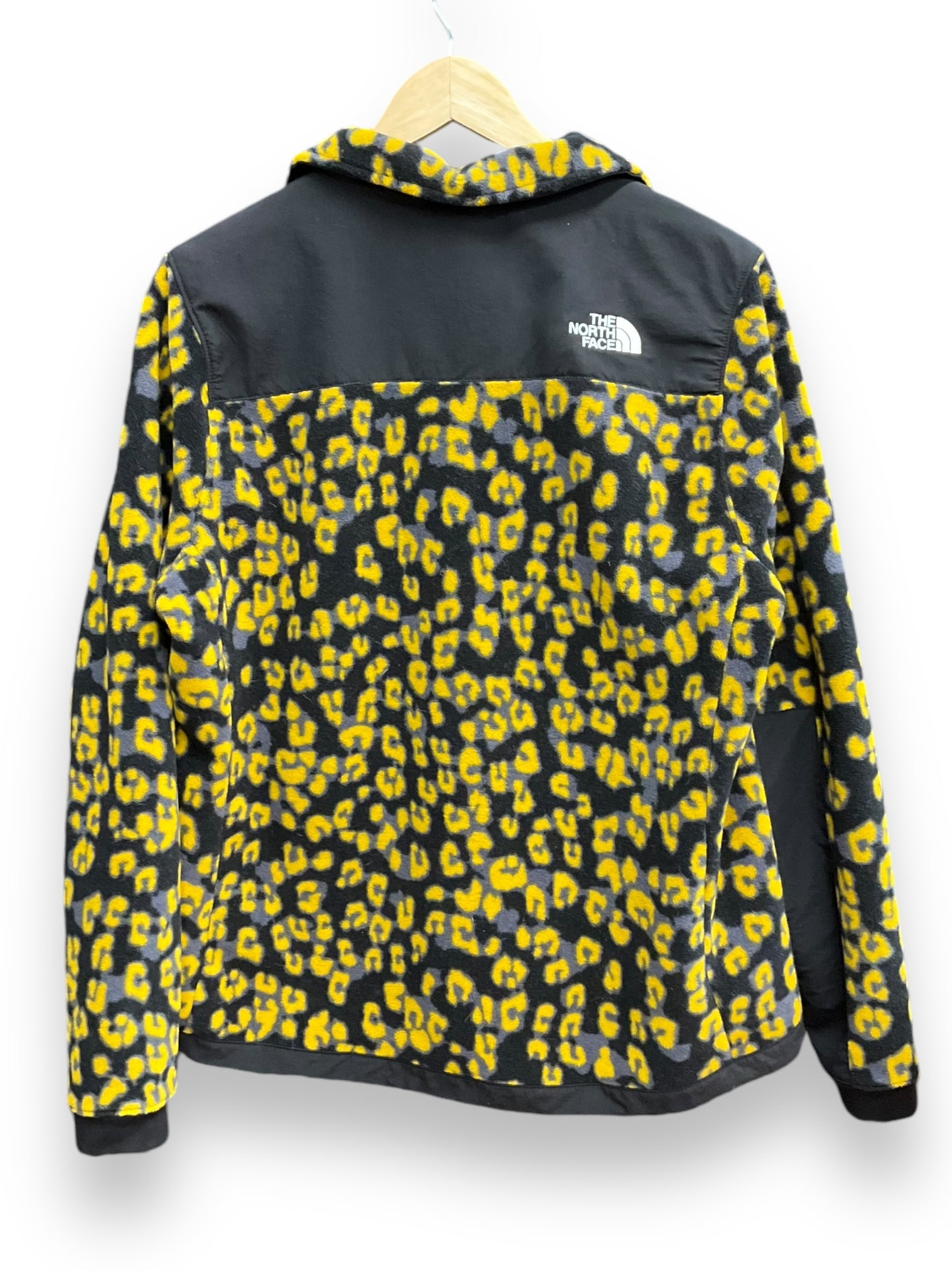 Jacket Fleece By The North Face In Black & Yellow, Size: L