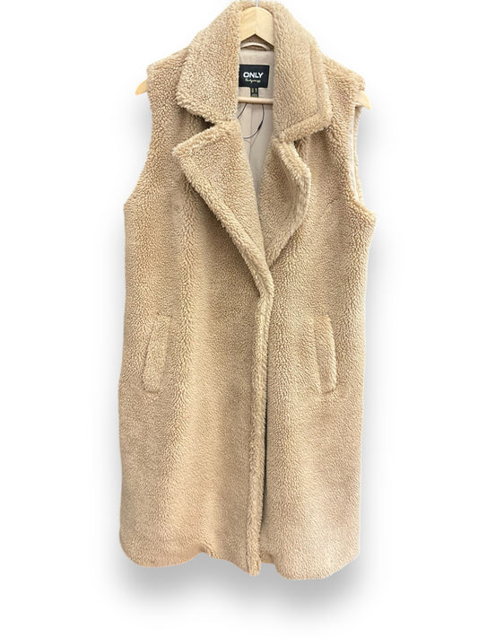 Coat Faux Fur & Sherpa By Clothes Mentor In Tan, Size: Xl