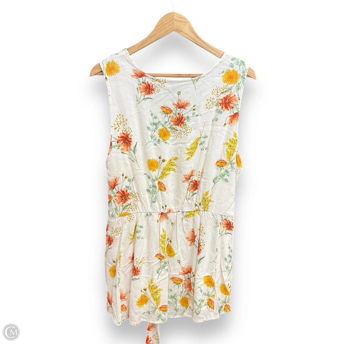 Top Sleeveless By Torrid In Floral Print, Size: 3x