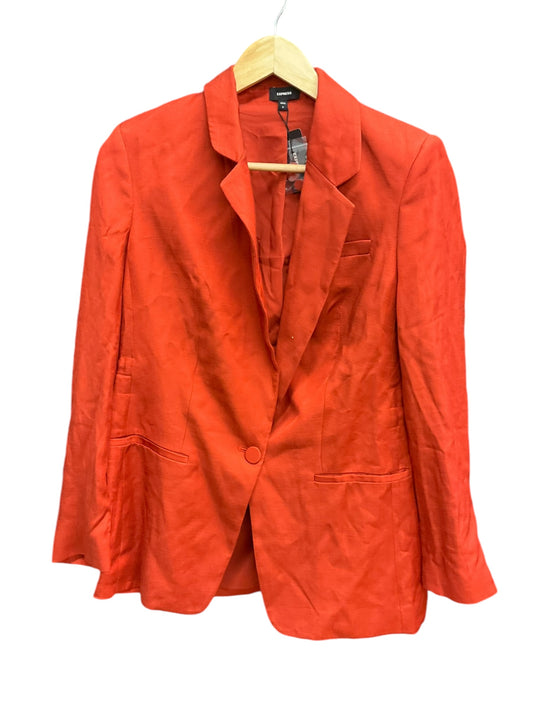 Blazer By Express In Orange, Size: S