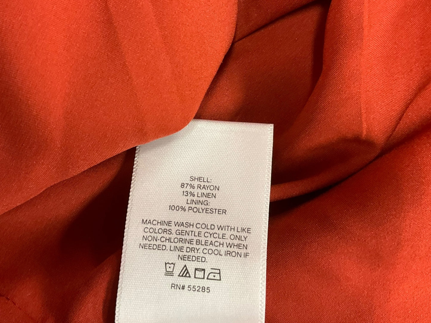 Blazer By Express In Orange, Size: S