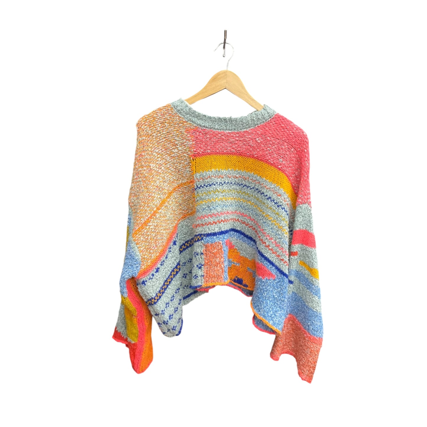 Sweater By Clothes Mentor In Multi-colored, Size: L