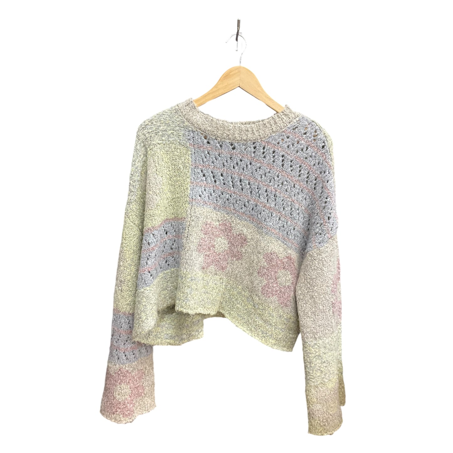 Sweater By Clothes Mentor In Multi-colored, Size: L