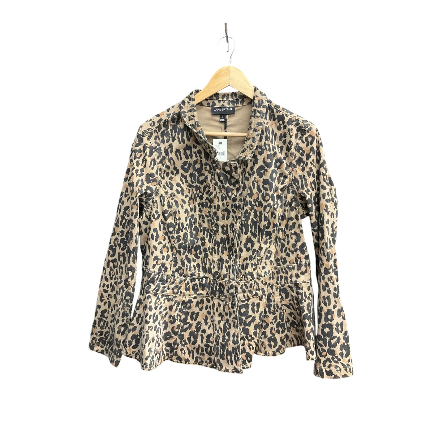 Jacket Other By Lane Bryant In Animal Print, Size: Xl