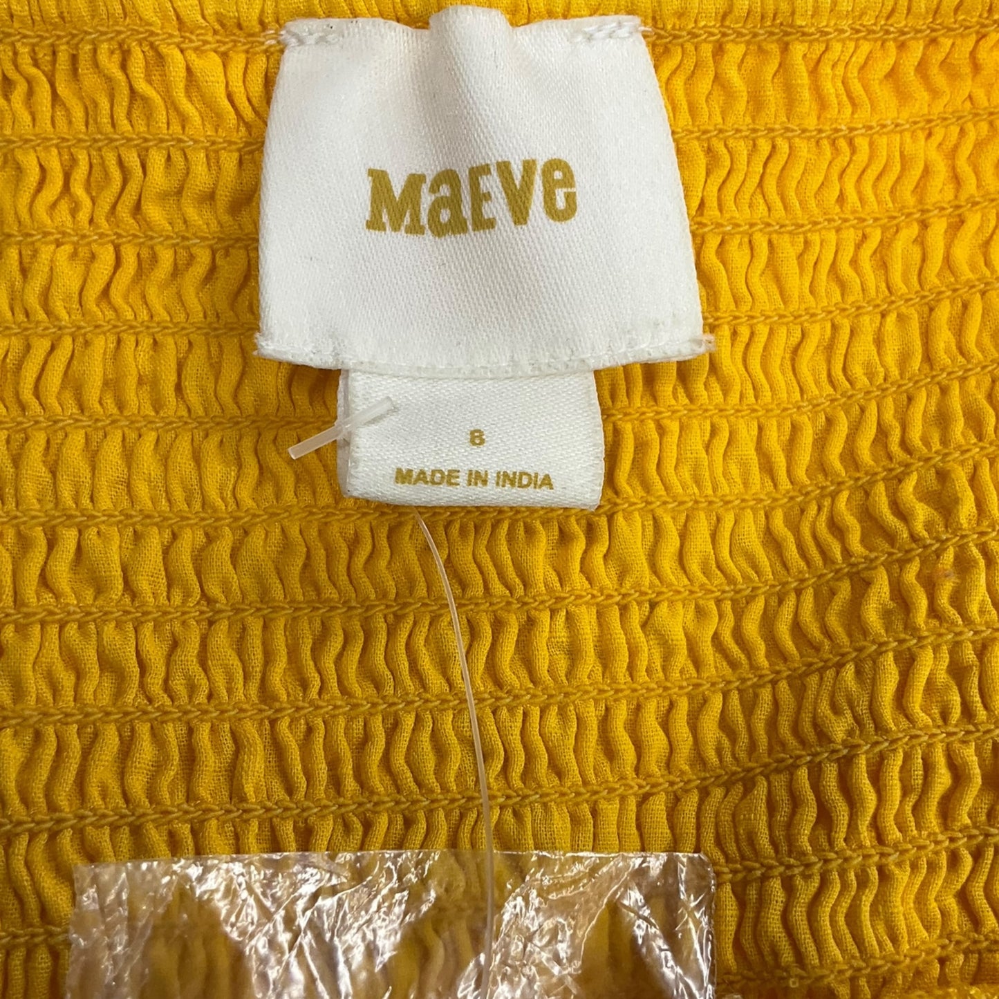 Dress Casual Maxi By Maeve In Yellow, Size: M