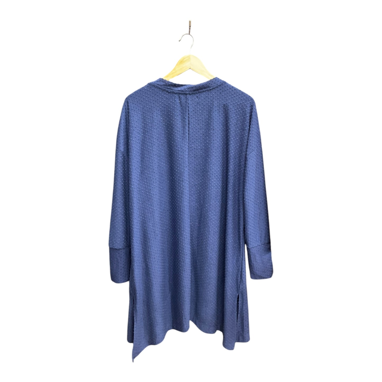 Cardigan By New York Laundry In Blue, Size: 1x