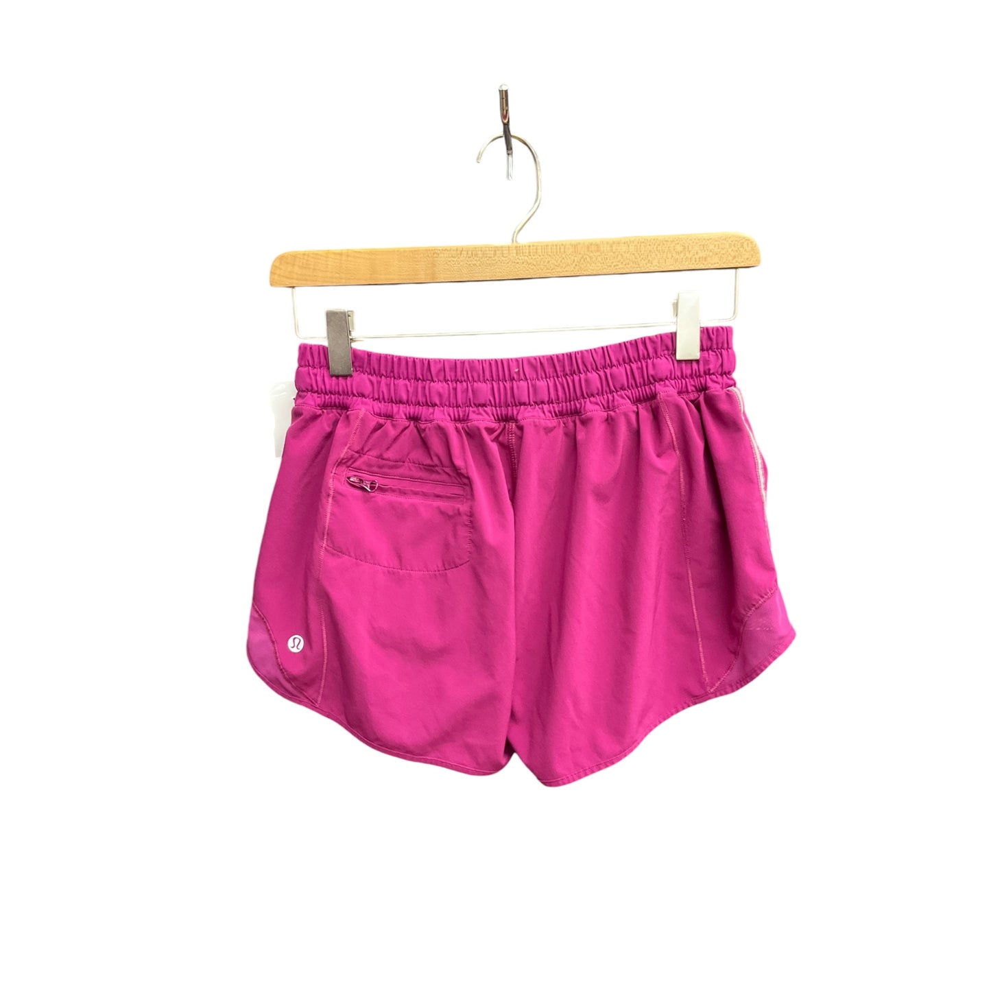 Athletic Shorts By Lululemon In Pink, Size: S