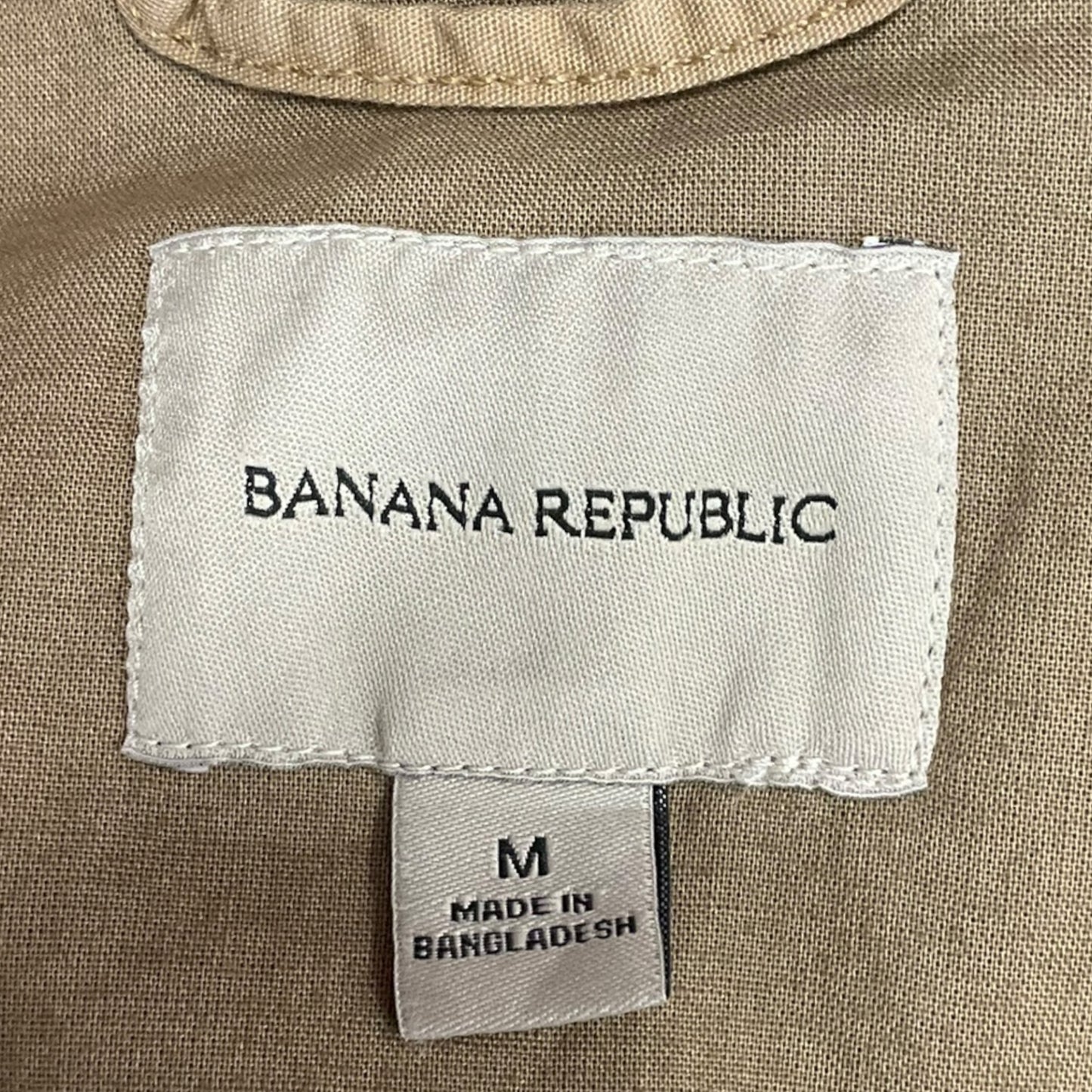 Jacket Other By Banana Republic In Tan, Size: M