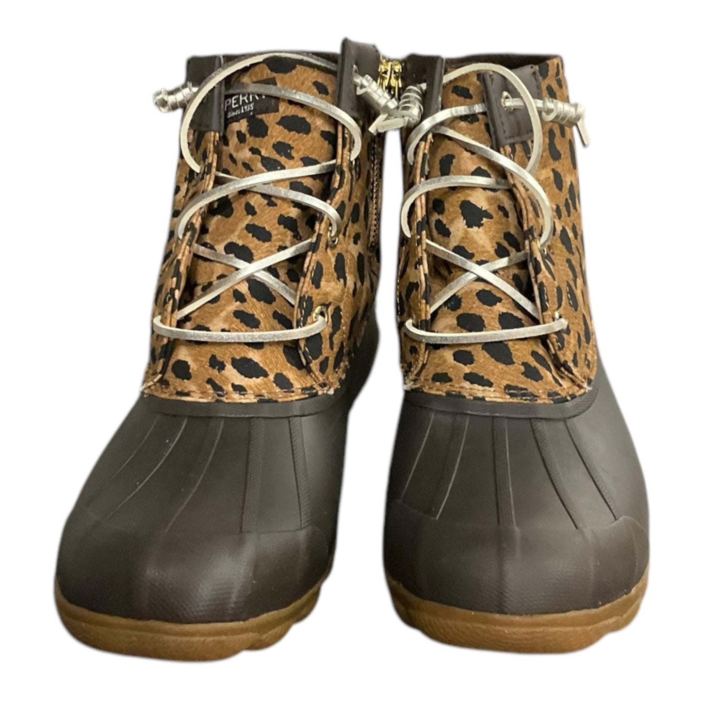 Boots Rain By Sperry In Animal Print, Size: 10