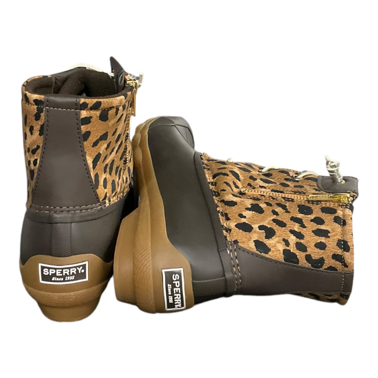 Boots Rain By Sperry In Animal Print, Size: 10