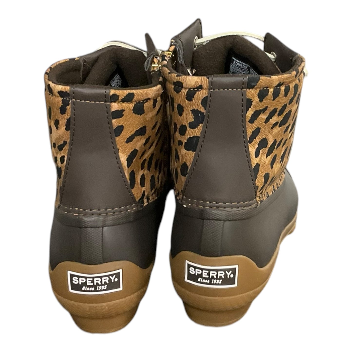 Boots Rain By Sperry In Animal Print, Size: 10