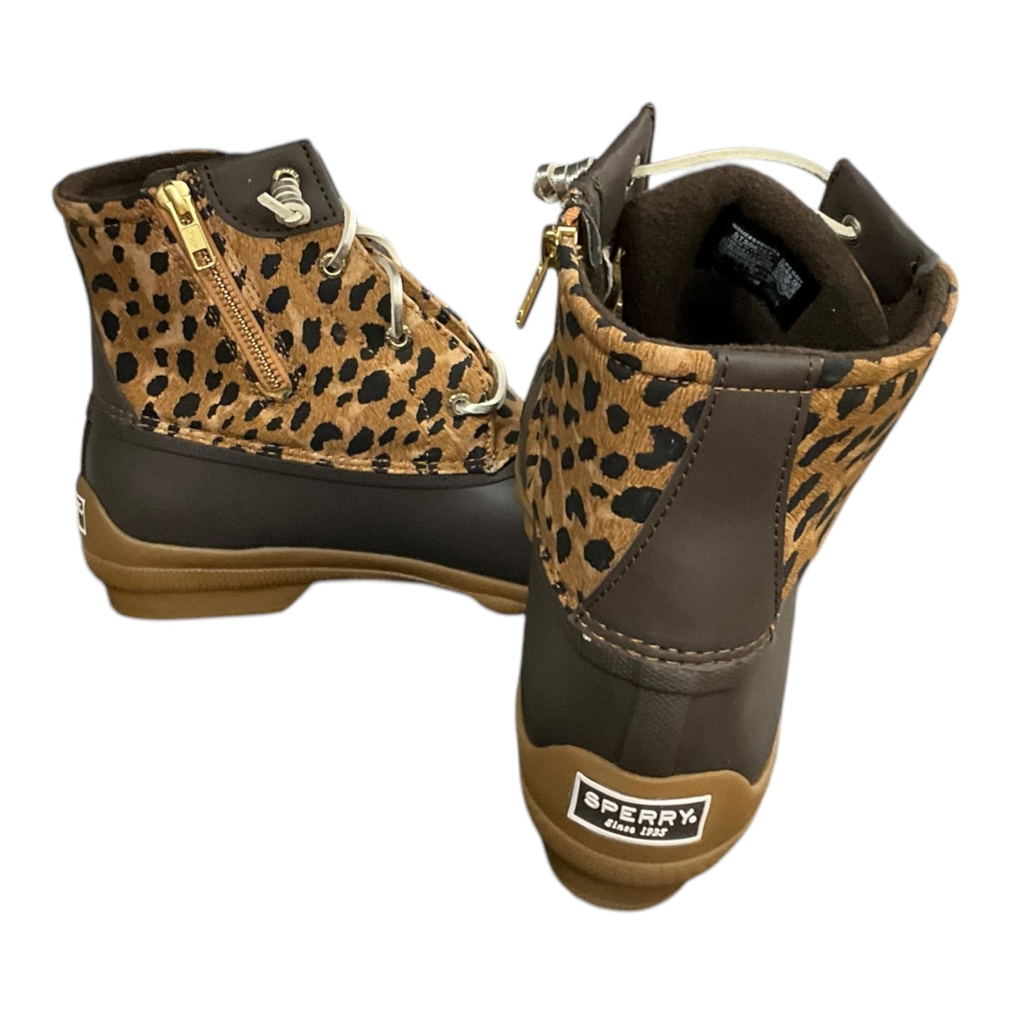 Boots Rain By Sperry In Animal Print, Size: 10