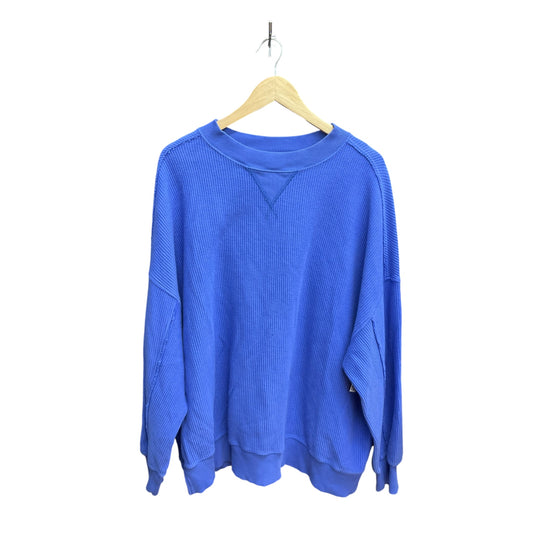 Sweater By Aerie In Blue, Size: L