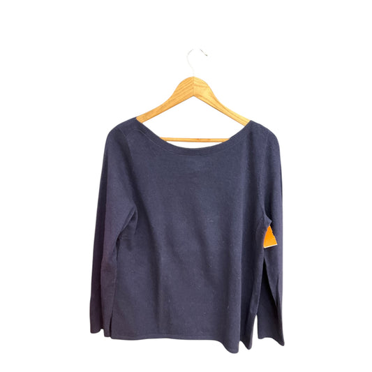 Sweater By Banana Republic In Navy, Size: L