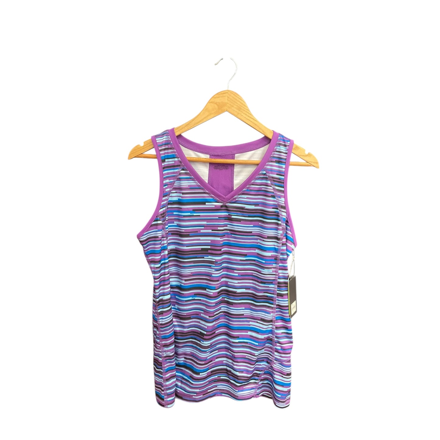 Athletic Tank Top By Tek Gear In Purple, Size: L