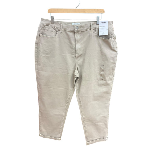 Pants Chinos & Khakis By Sonoma In Tan, Size: 18