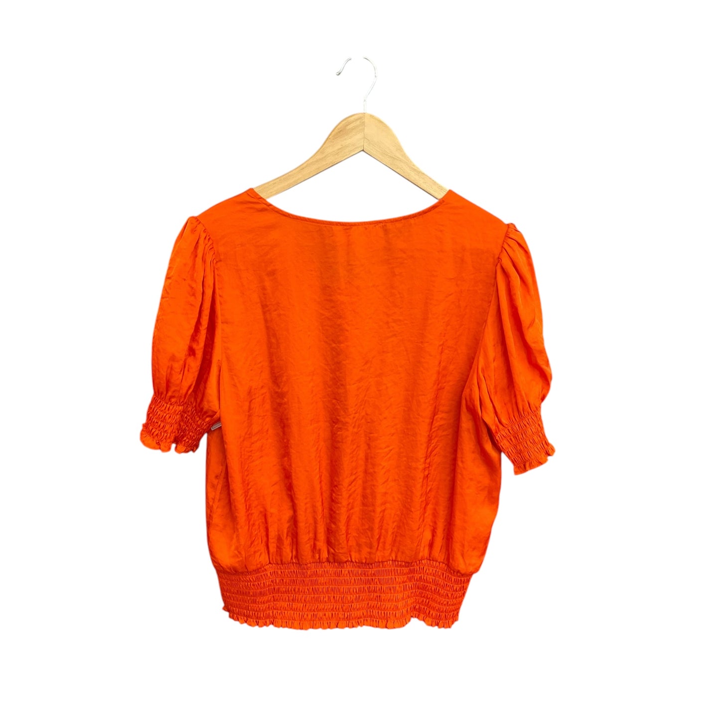 Top Short Sleeve By Philosophy In Orange, Size: L