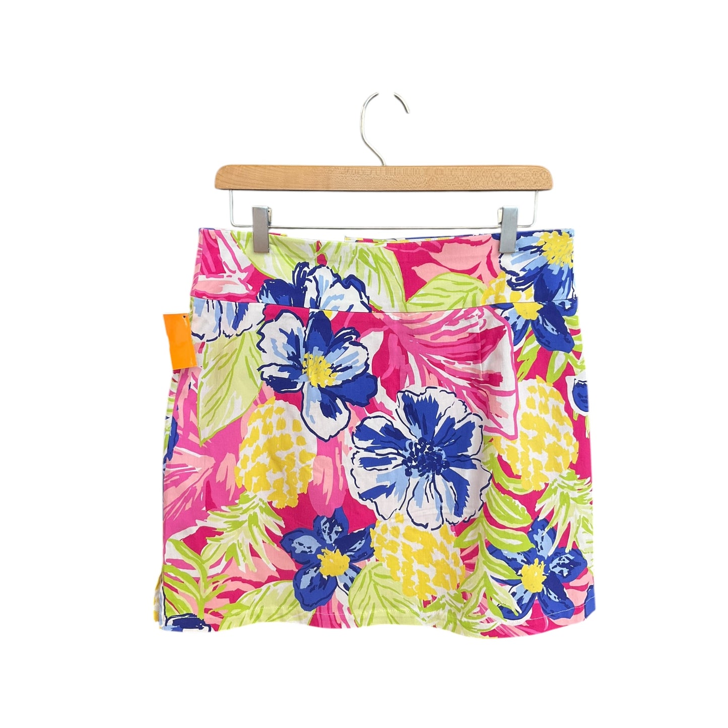 Athletic Skort By Rafaella In Floral Print, Size: M