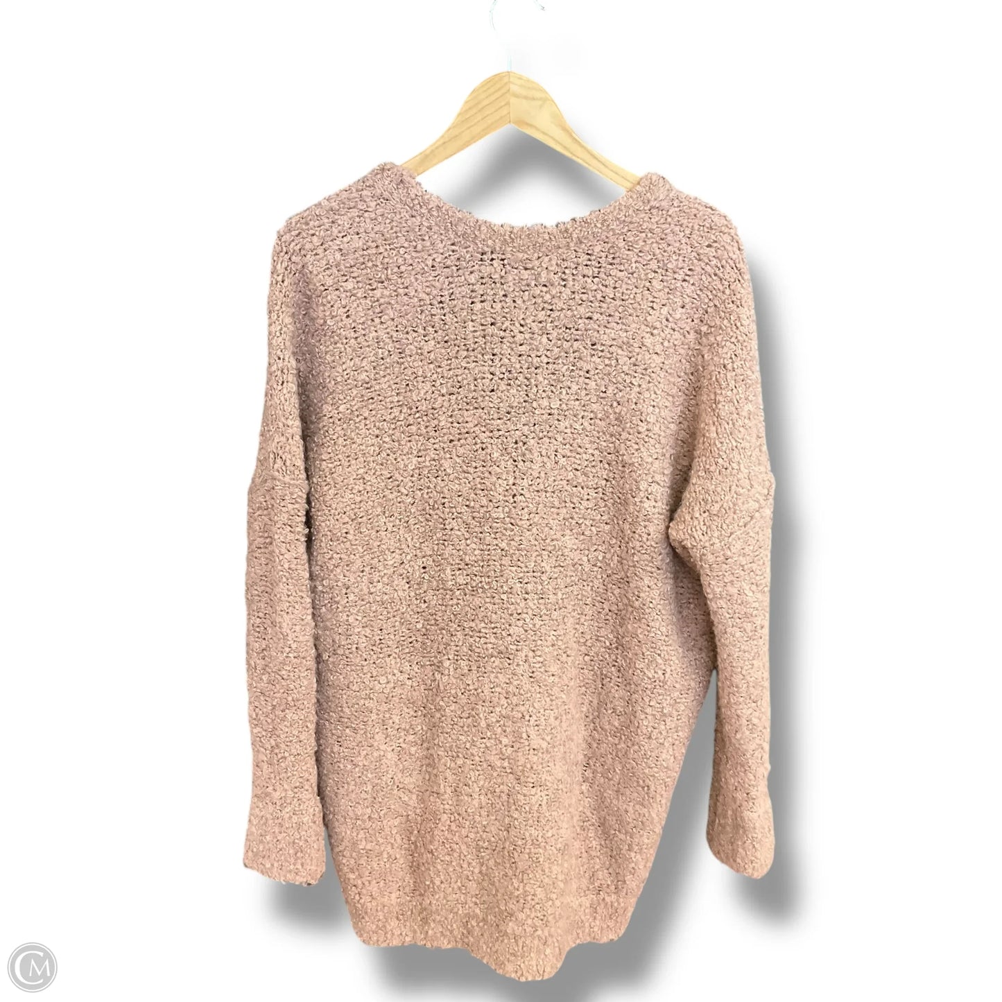 Sweater Cardigan By Free People In Pink, Size: Xs