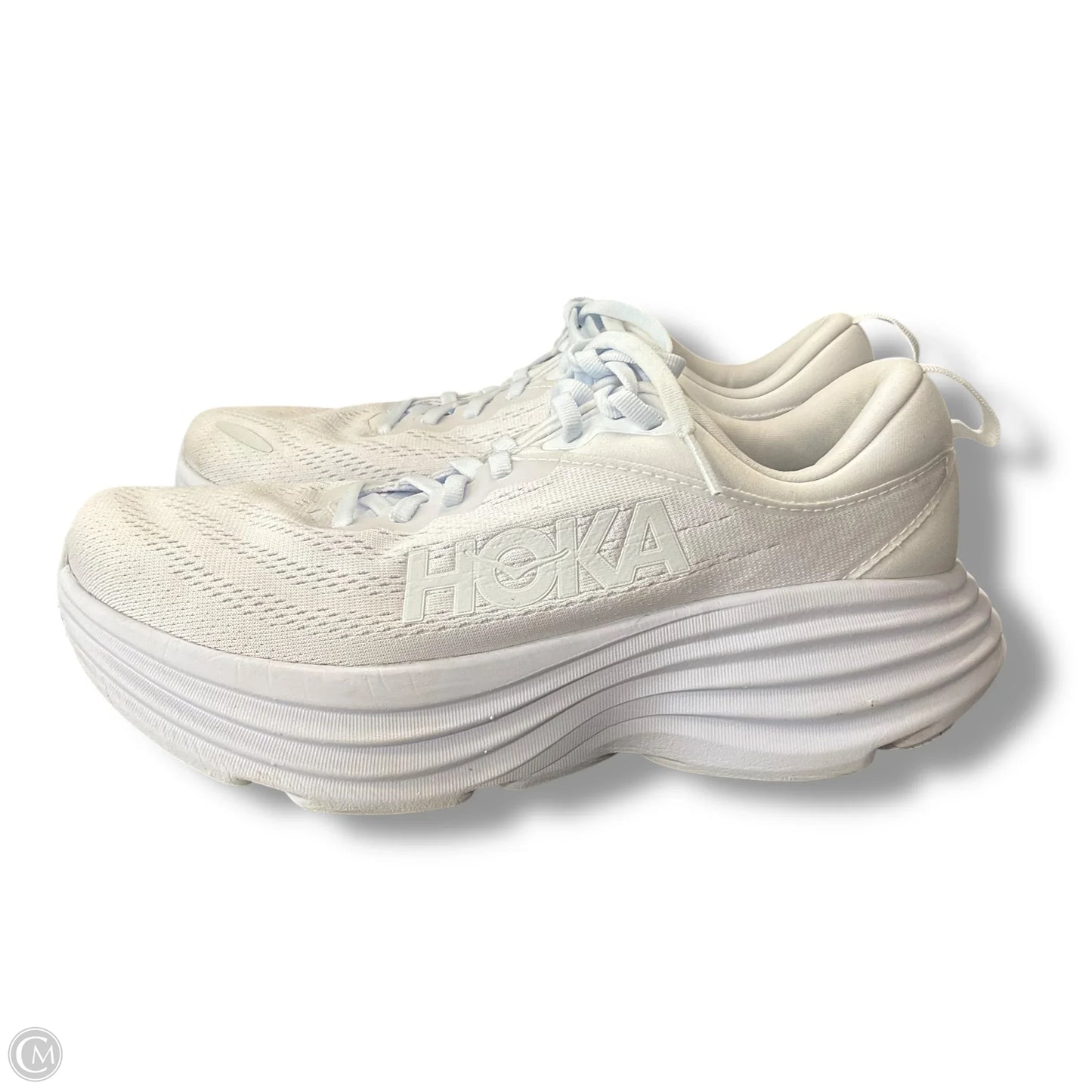 Shoes Athletic By Hoka In White, Size: 8.5