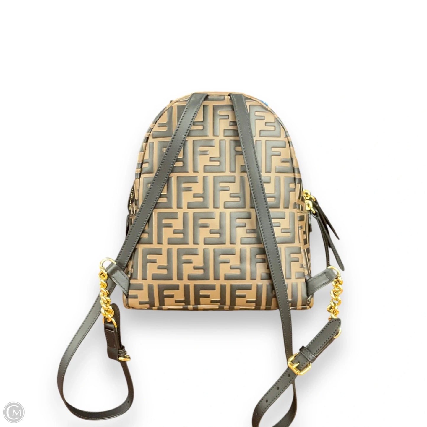 Backpack Luxury Designer By Fendi, Size: Small