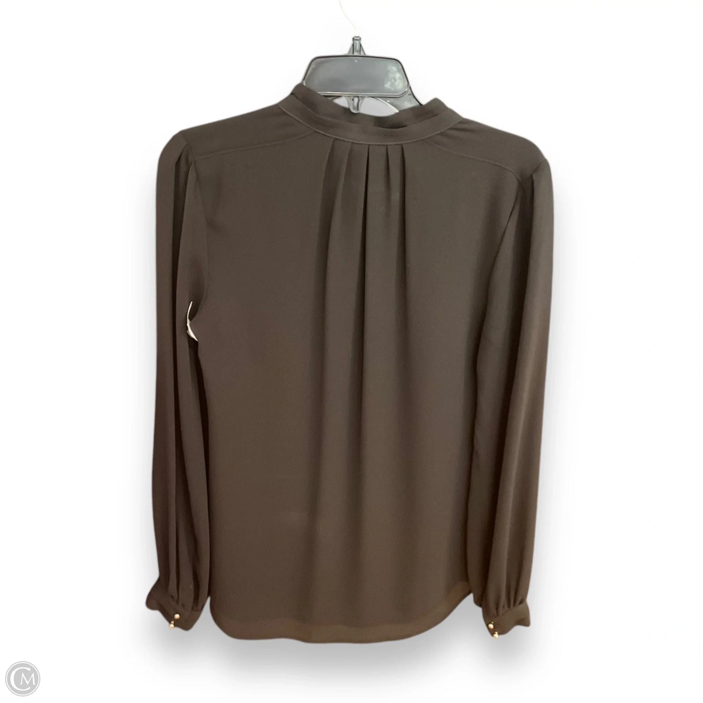 Top Long Sleeve By White House Black Market In Black, Size: Xs