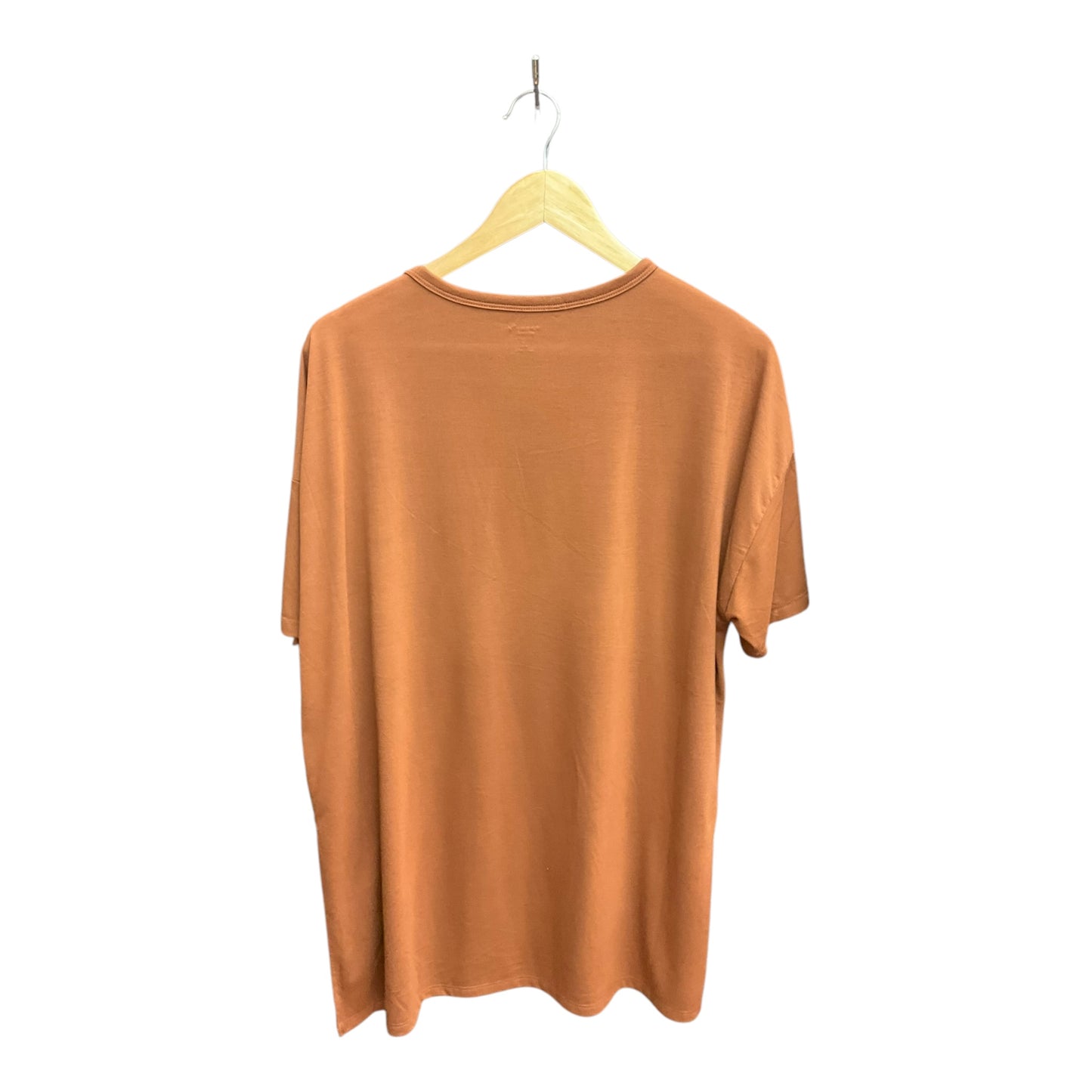 Athletic Top Short Sleeve By Old Navy In Bronze, Size: M