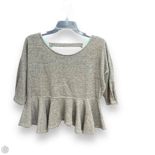 Top Short Sleeve By Saturday/sunday In Grey, Size: S
