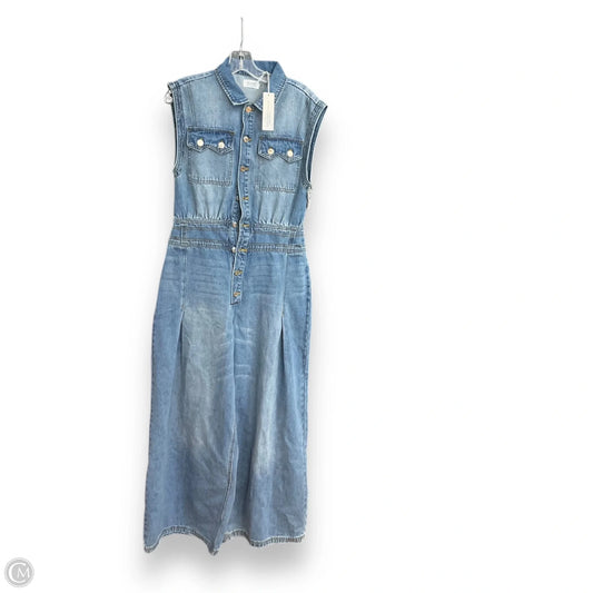 Jumpsuit By Cmc In Blue Denim, Size: M