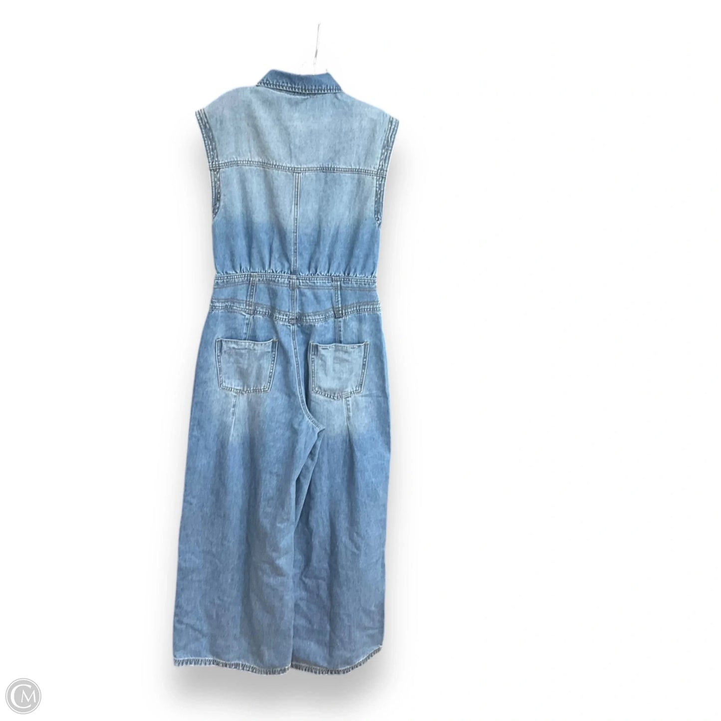Jumpsuit By Cmc In Blue Denim, Size: M