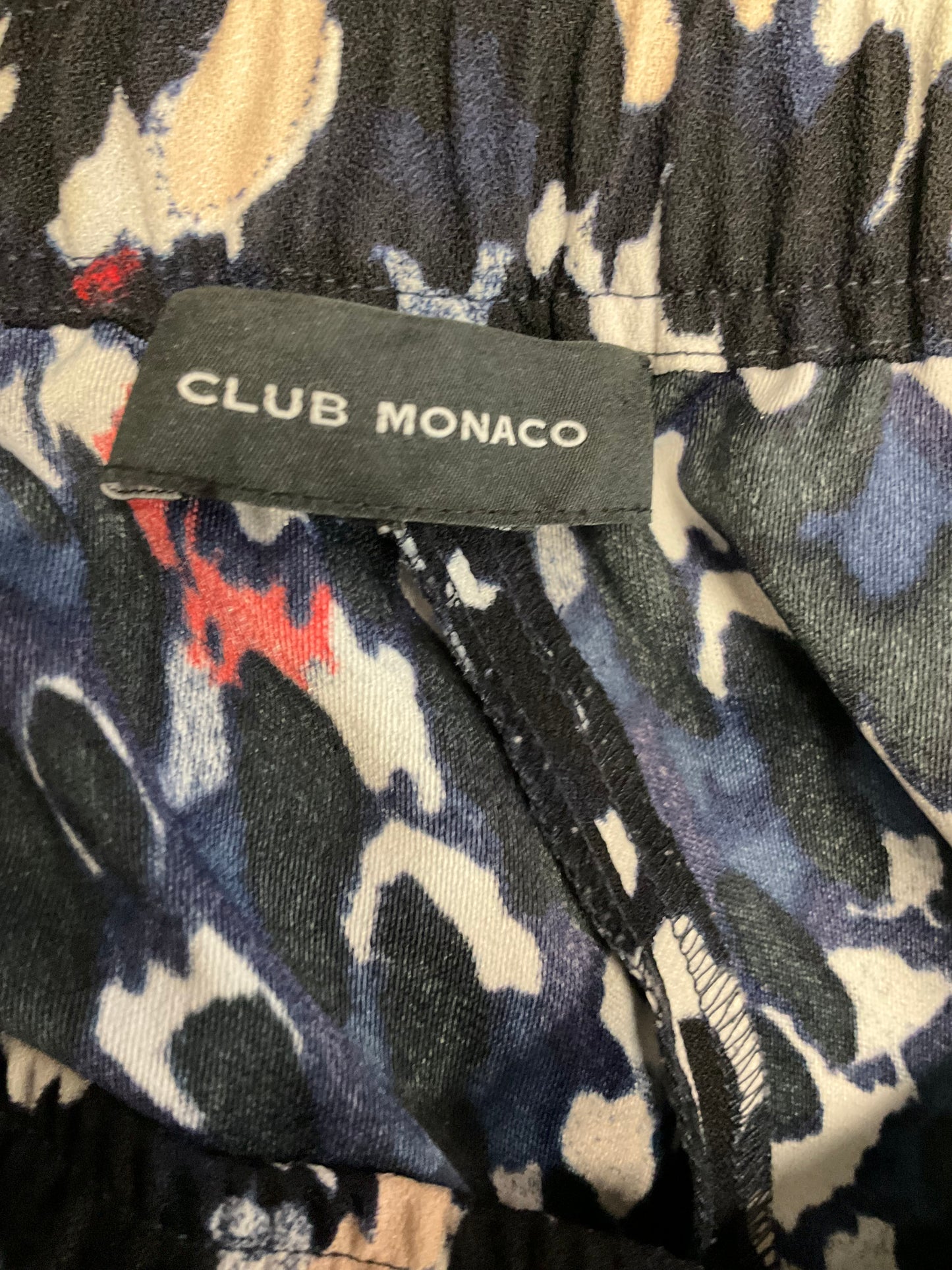 Multi Pants Wide Leg Club Monaco, Size 4