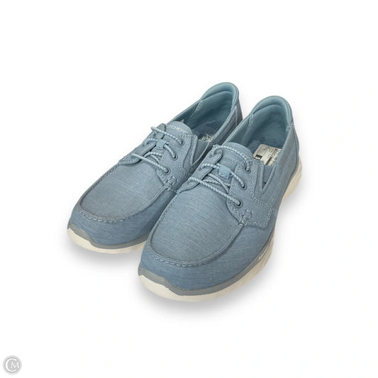 Shoes Flats By Skechers In Blue, Size: 6
