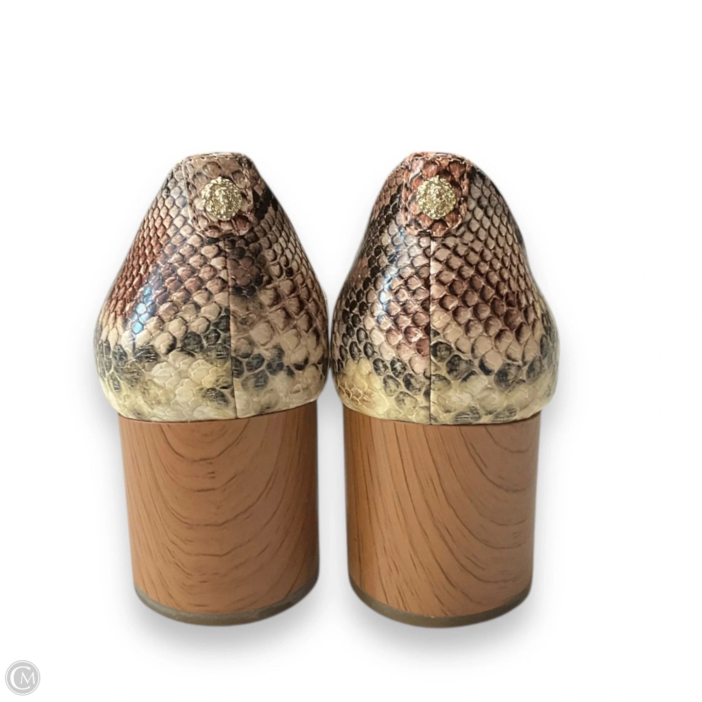 Shoes Heels Block By Anne Klein In Snakeskin Print, Size: 8.5