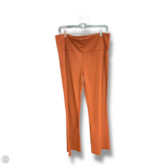Athletic Leggings By Athleta In Brown, Size: Xl