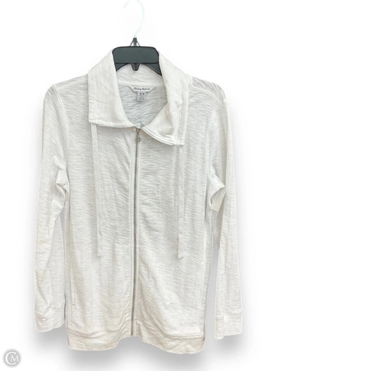 Jacket Shirt By Tommy Bahama In White, Size: M