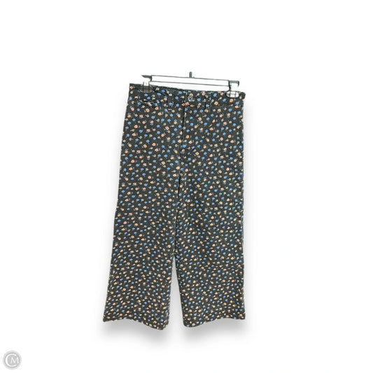 Pants Wide Leg By Madewell In Floral Print, Size: 4