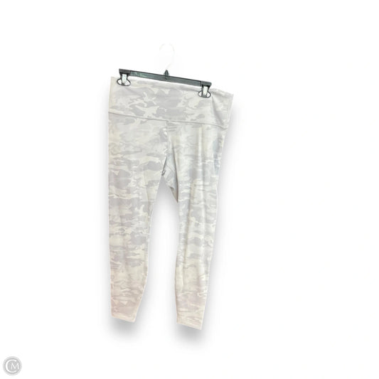 Athletic Leggings By Lululemon In Camouflage Print, Size: 14