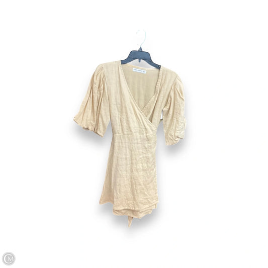 Dress Casual Short By Faithfull The Brand In Tan, Size: 6