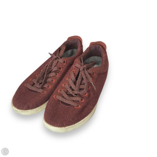 Shoes Sneakers By Allbirds In Red, Size: 8