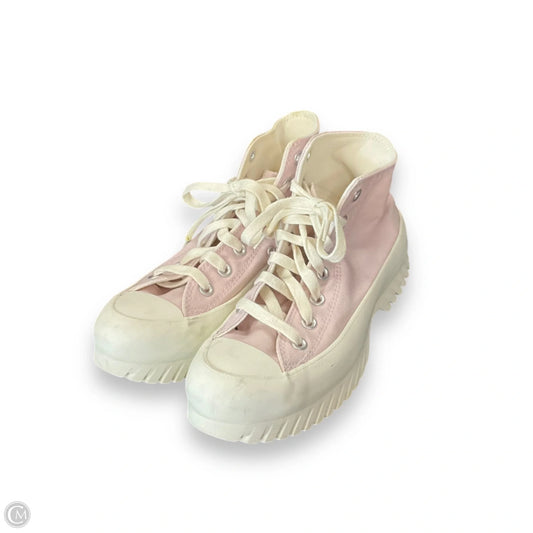 Shoes Flats By Converse In Purple & White, Size: 7.5