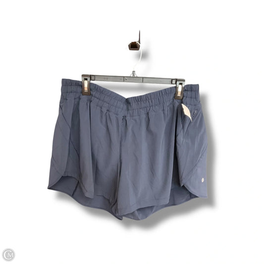 Athletic Shorts By Lululemon In Blue, Size: 16