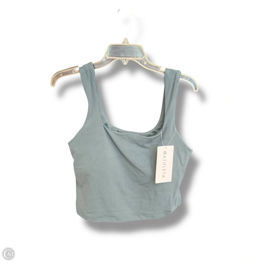 Athletic Bra By Athleta In Teal, Size: Xl
