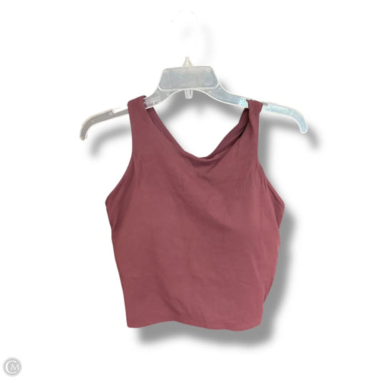 Athletic Bra By Athleta In Maroon, Size: Xl
